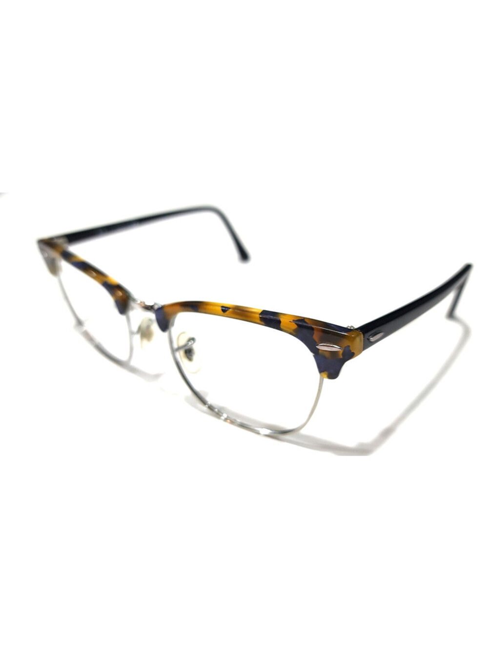 Ray Ban RB3016 1158/R5 Brown Blue Clubmaster Sunglasses Frame 49-21